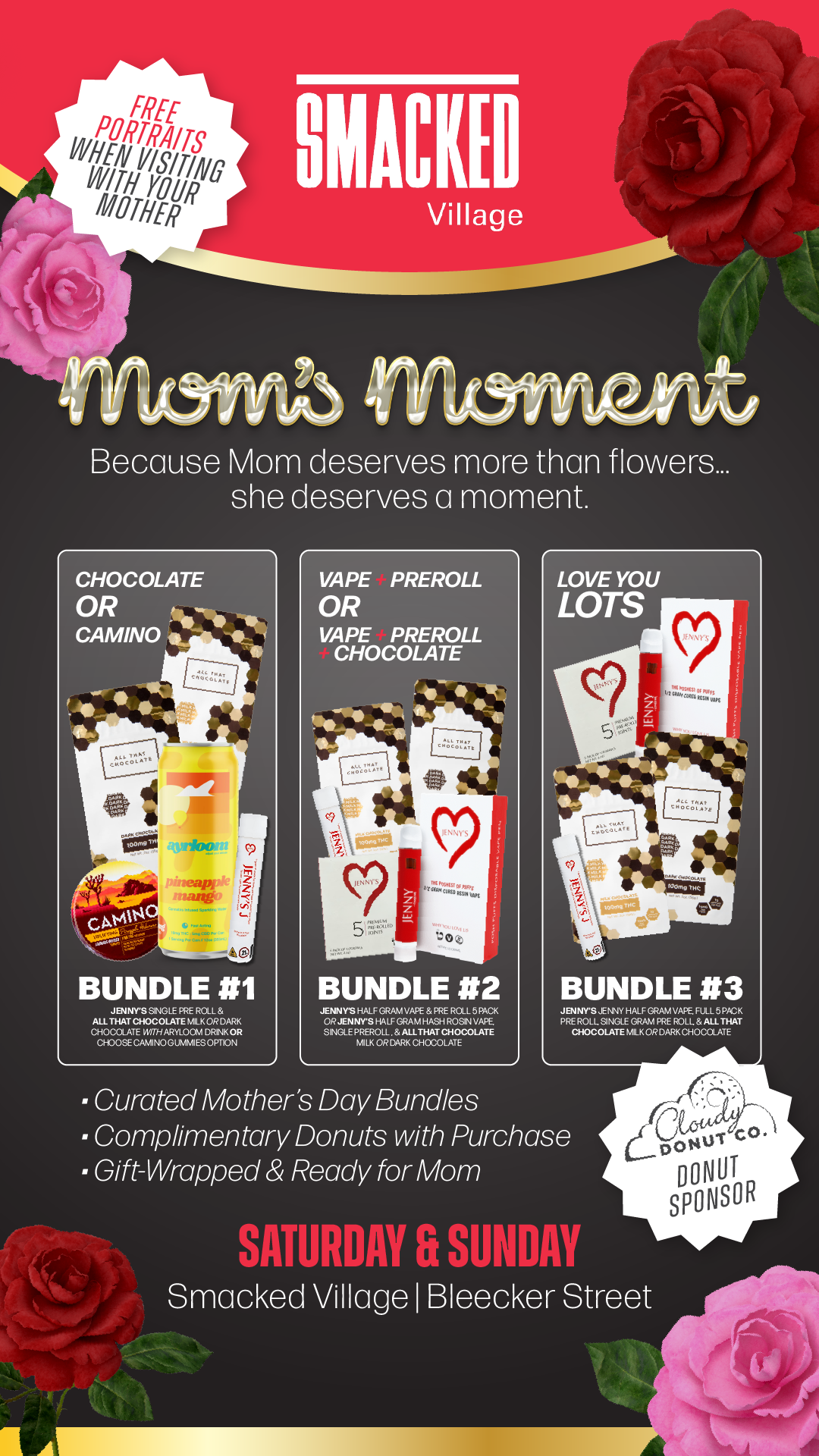 Smacked Mother's Day's Offers - Smacked Village Dispensary NY