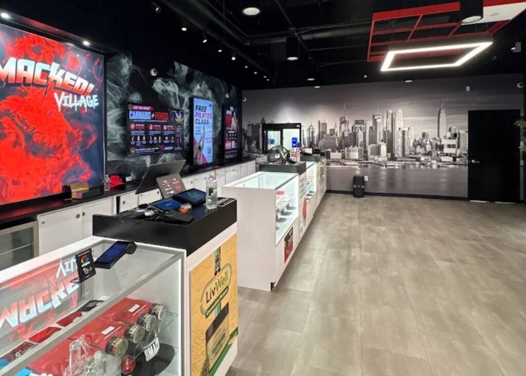 Inside Smacked VIllage Dispensary